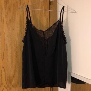 Sexy lace slip tank top